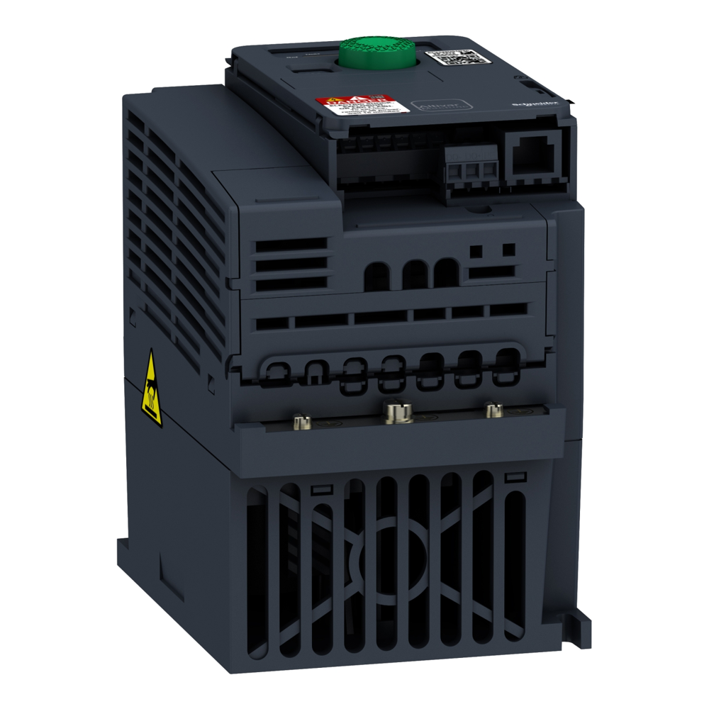 Atv320u06n4c-variable Speed Drive, Altivar Machine Atv320, 0.55kw, 380 To 500v, 3 Phases, Compact - Color: Black