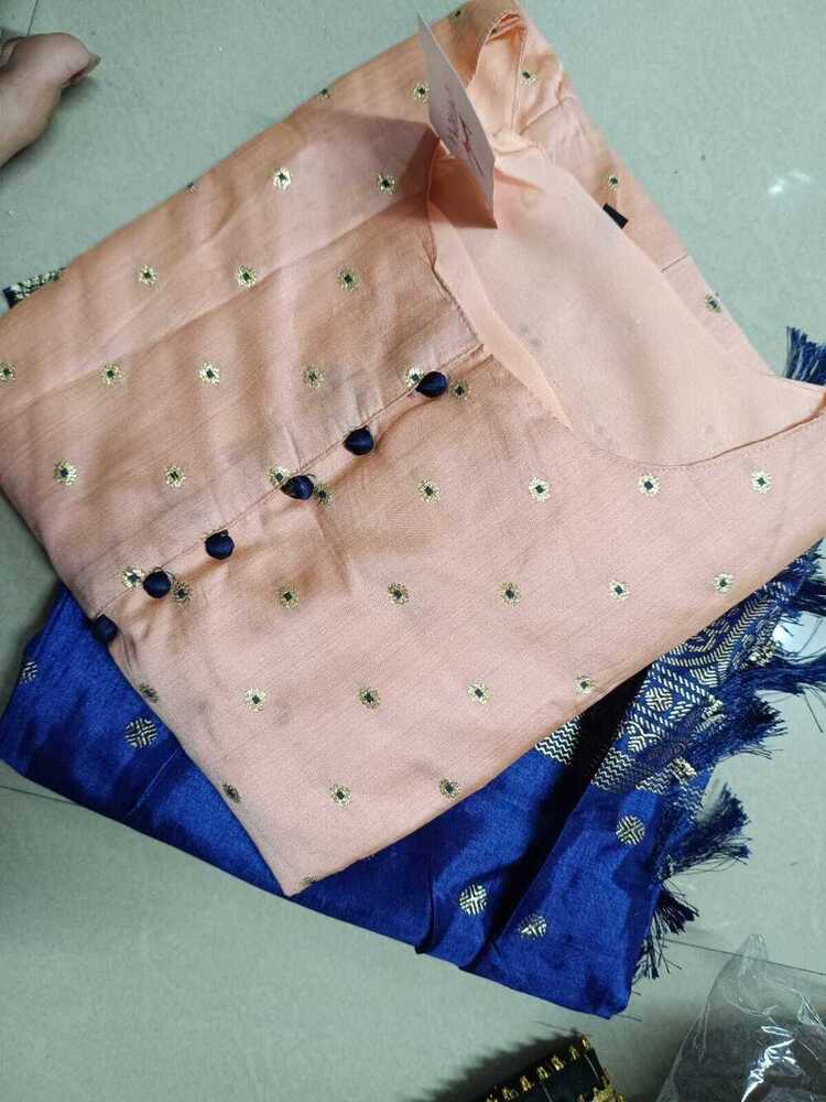 Fancy Gown With Duppata For Girl - Color: Multi Color