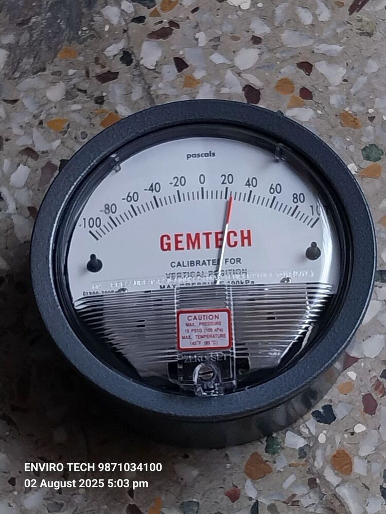 GEMTECH OMEGA DIFFERENTIAL PRESSURE GAUGE Near Pooth Khurd Industrial Area Bawana Delhi