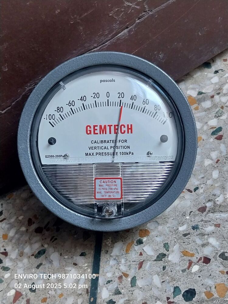 GEMTECH OMEGA DIFFERENTIAL PRESSURE GAUGE Near Pooth Khurd Industrial Area Bawana Delhi