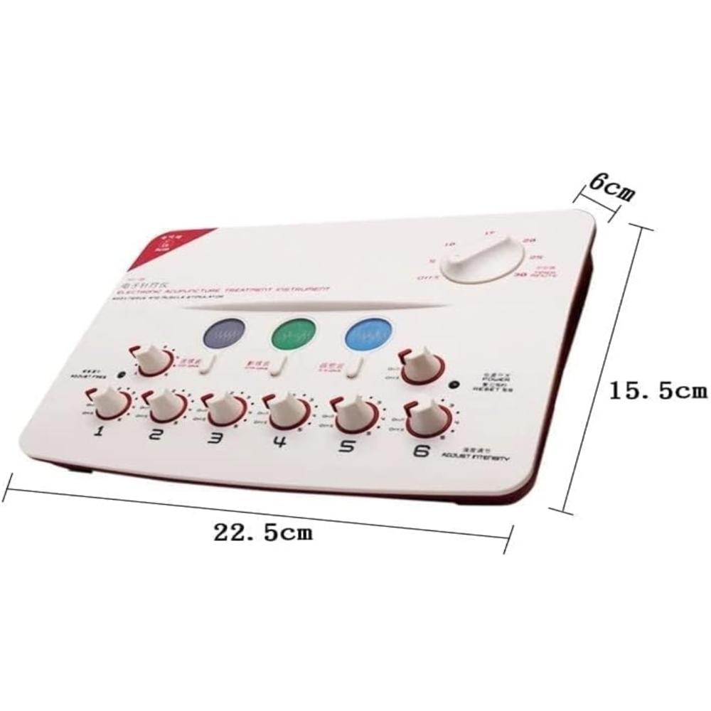 Acupuncture Needle Stimulator Massager Machine 6 Channels Outputs Patch Massager Care Device Pulse Electronic Acupuncture Treatment Instrument Hwato SDZ-II