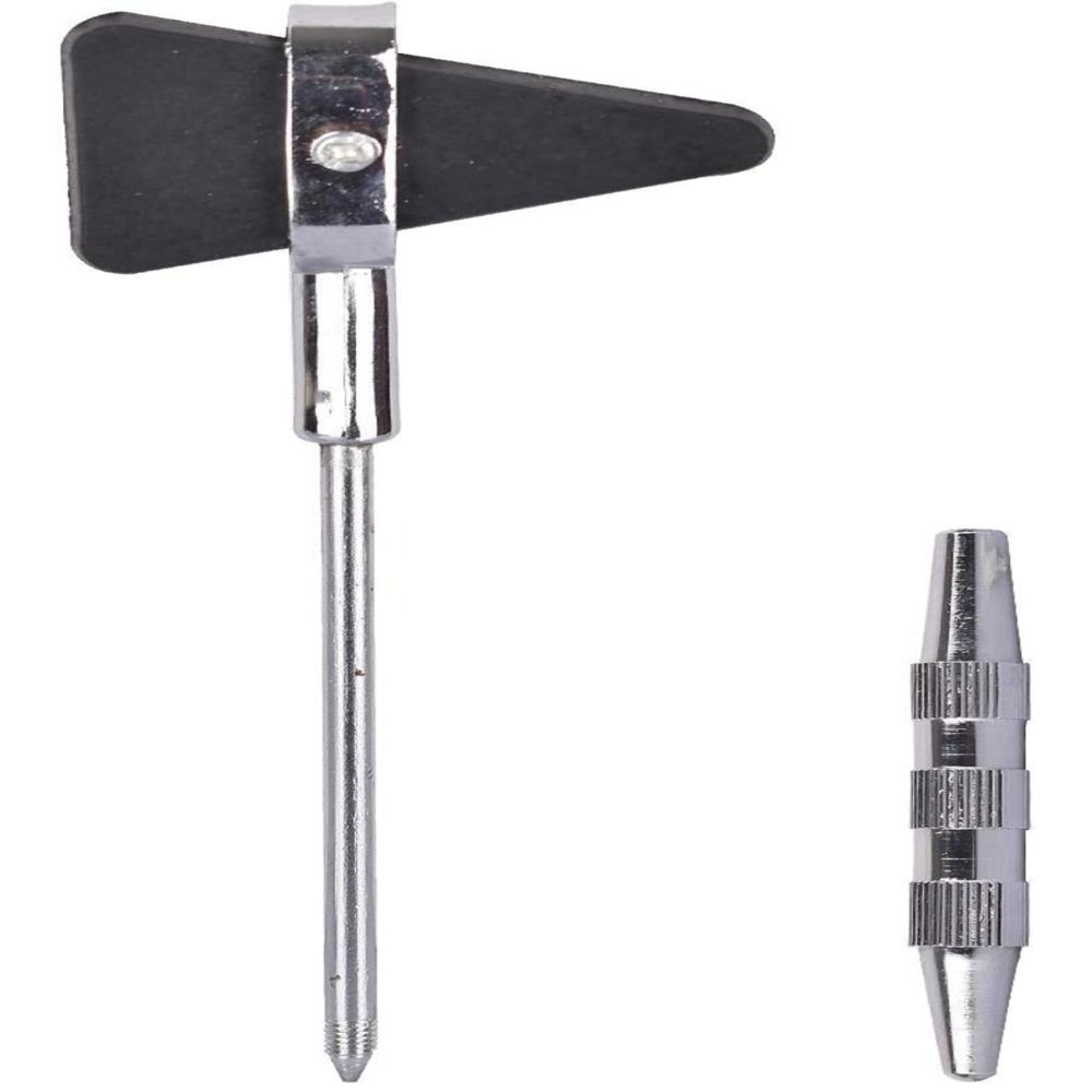 Premium Knee Hammer With Triangular Head, Brush For Doctors Neurologists Medical Students - Features: Good Quality