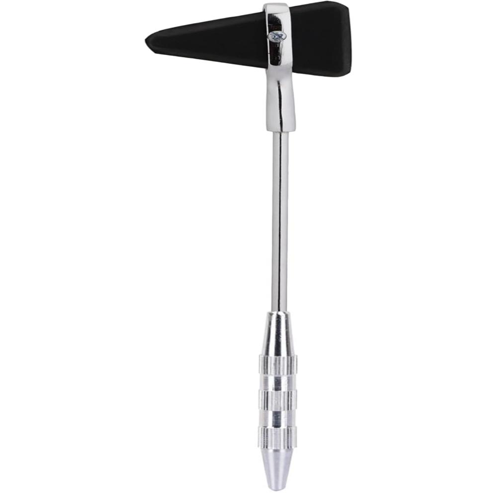 Premium Knee Hammer with Triangular Head, Brush for Doctors Neurologists Medical Students