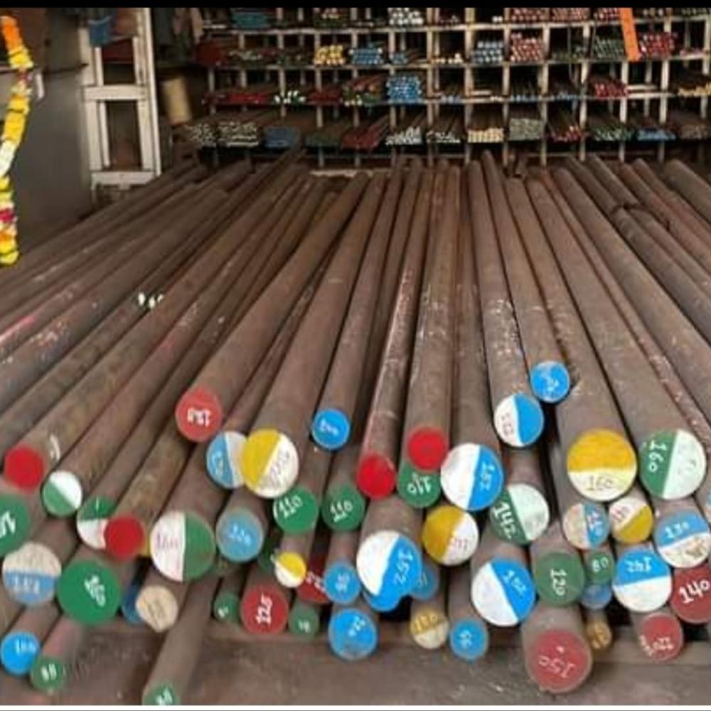 EN41B Round Bar - Chromium-Aluminum-Molybdenum Alloy Steel, Nitriding Steel, High Wear Resistance for Automotive, Textile & Engineering Applications