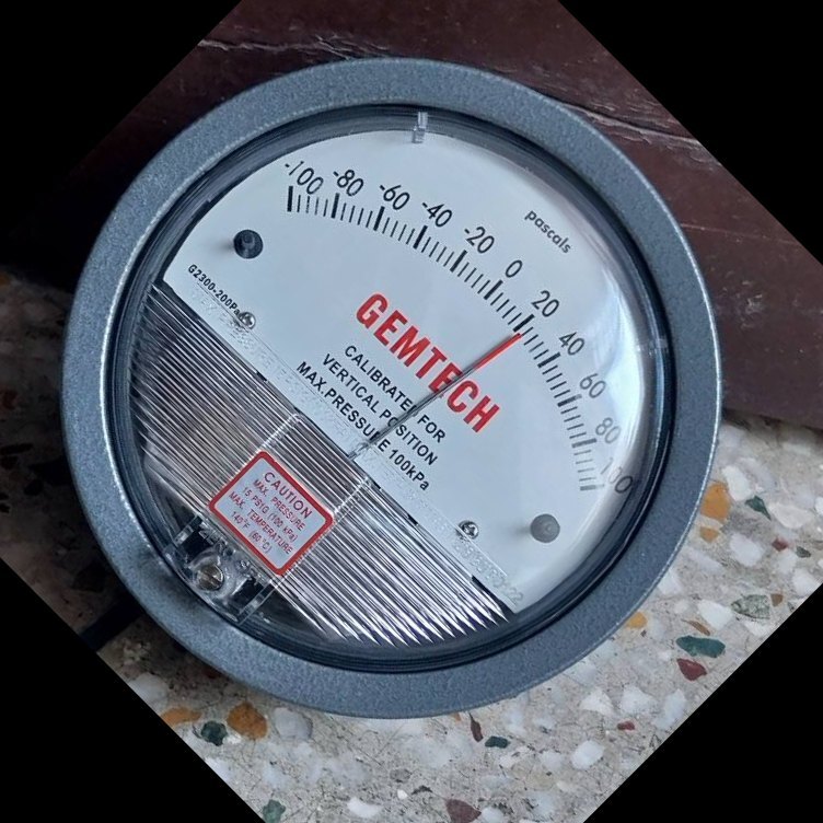 NO 1 Gauge GEMTECH Differential Pressure Gauge India