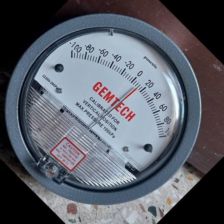 NO 1 Gauge GEMTECH Differential Pressure Gauge India