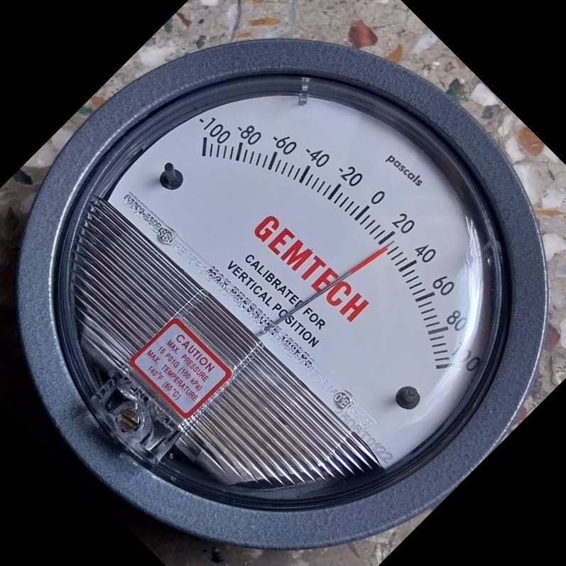NO 1 Gauge GEMTECH Differential Pressure Gauge India
