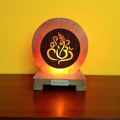 HIMALAYAN SALT LAMP 3D GANESHA