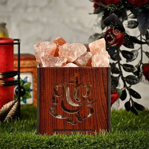 Himalayan Salt Lamp Ganesha W