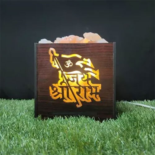 Himalayan Salt Lamp Jai Shree Ram
