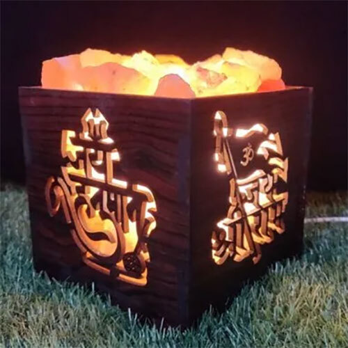 Himalayan Salt Lamp Jai Shree Ram