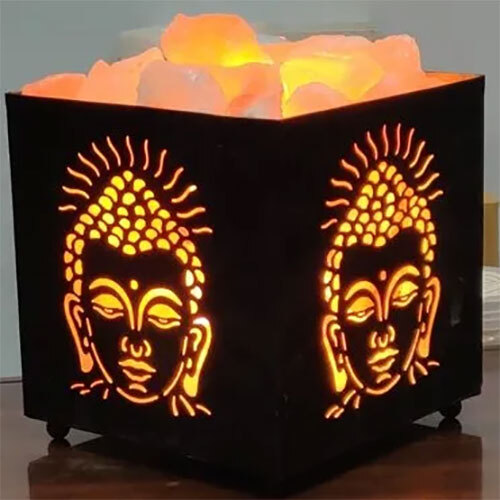 Himalayan Salt Lamp Metal Basket