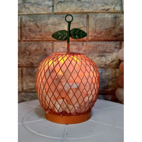 Orange Himalayan Rock Salt Lamp