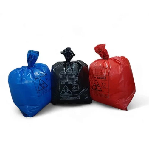 40 Ltr Bio Medical Waste Disposal Bag - Color: Multicolour