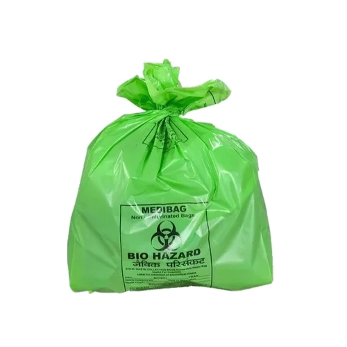 Green Clinical Waste Bag
