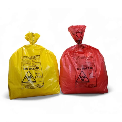 Plastic Infectious Waste Collection Bag