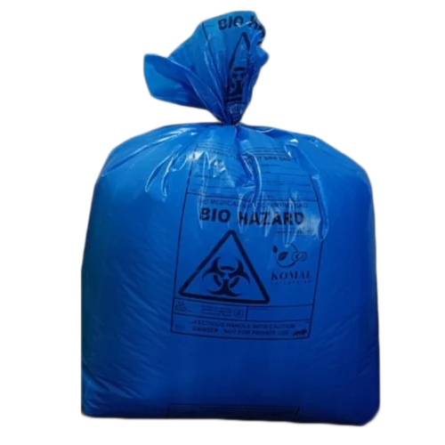 Blue Garbage Bag