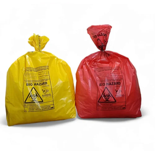 Garbage Bags For Hospital - Color: Different Available