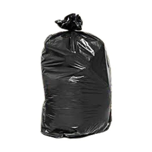 Black Plain Garbage Bag