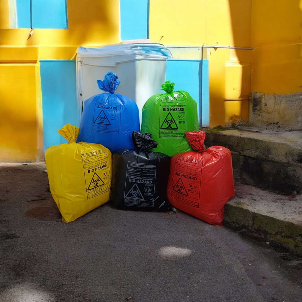 Compostable Bio Hazard Garbage bag