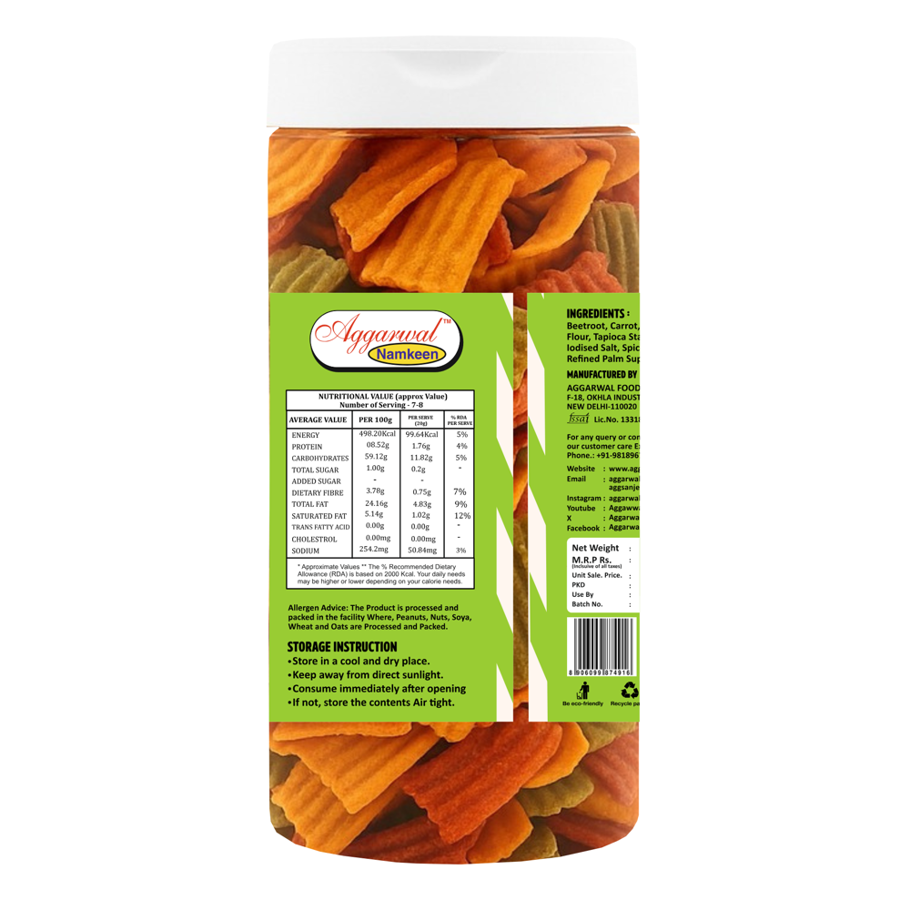 Mix Vegetable Mint Chips