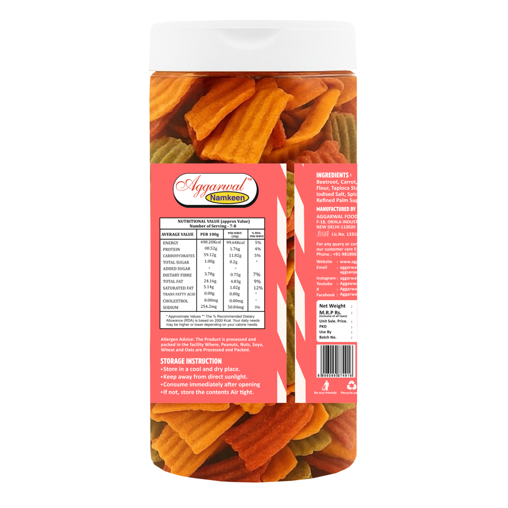 Mix Vegetable Peri Peri Chips