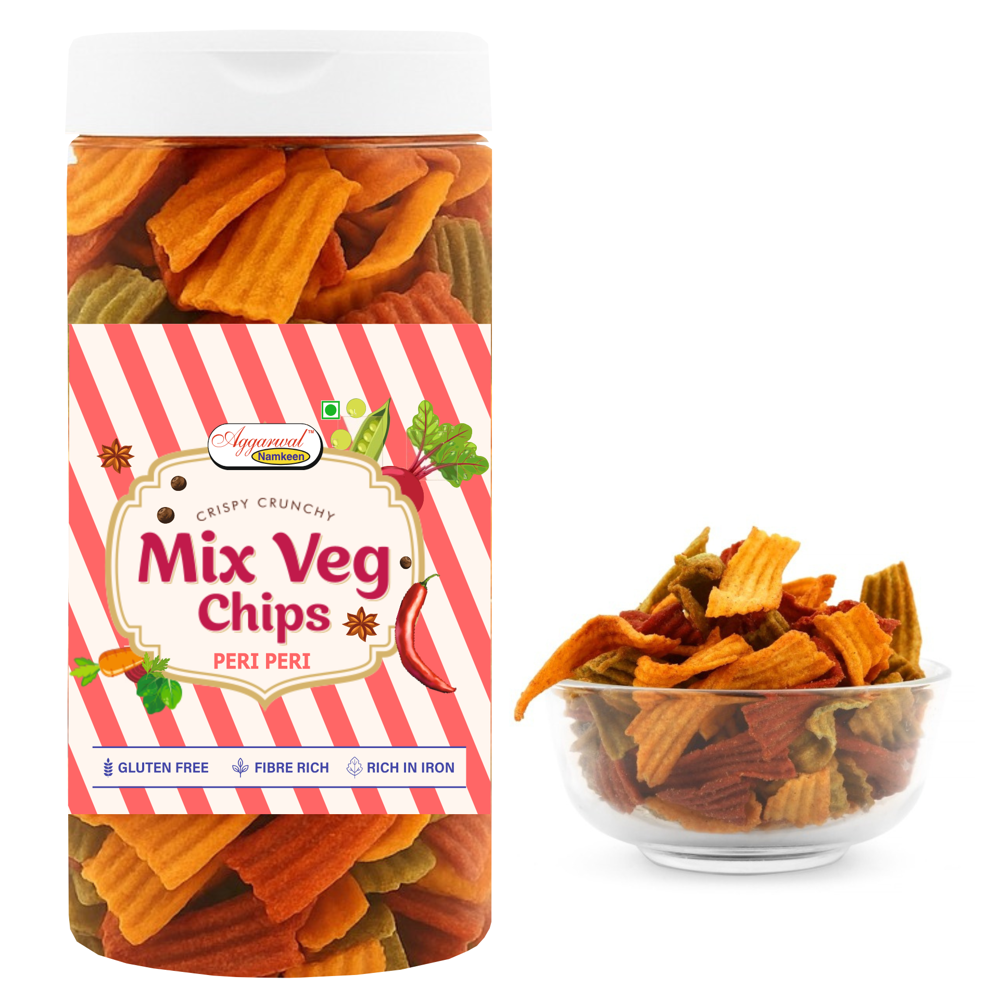 Mix Vegetable Peri Peri Chips