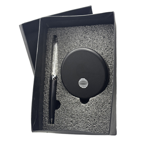 Symmetry Pen Stand With Crystal Pen