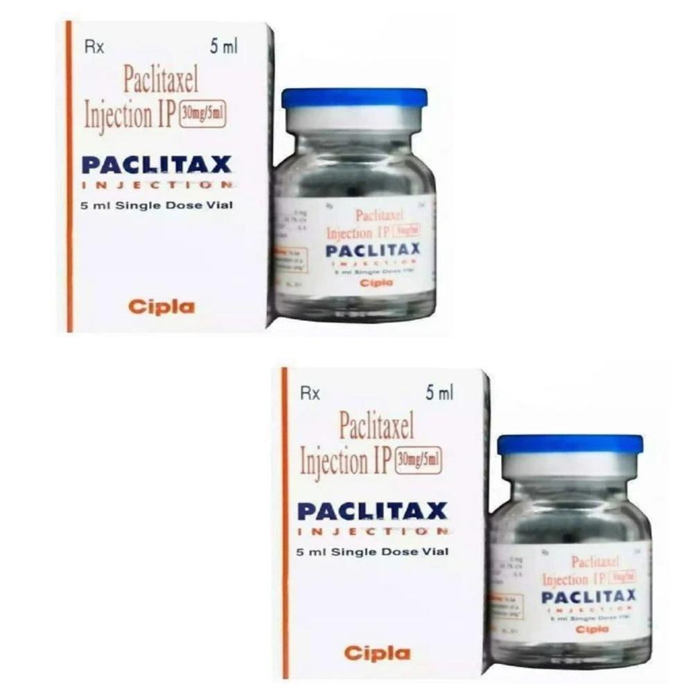Paclitax Paclitaxel Ip 30mg Injection - Origin: India