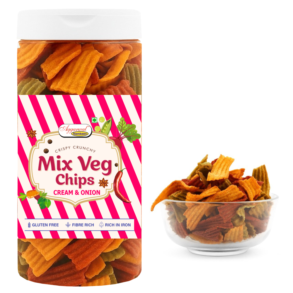 Mix Vegetable Cream / Onion Chips