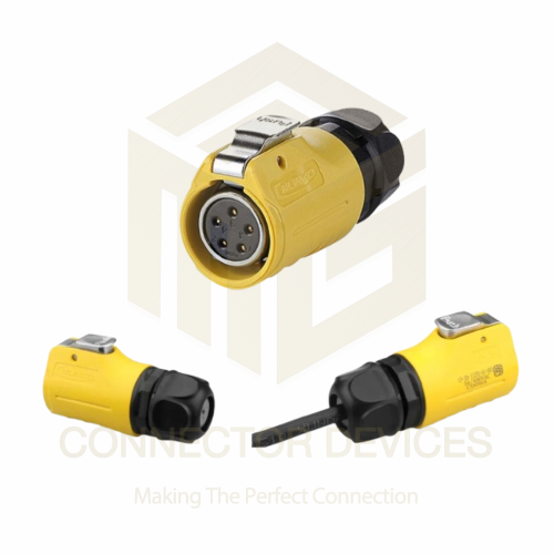 LP20 500V 10A 5Pin Female Plug IP67 Waterproof Power Connector