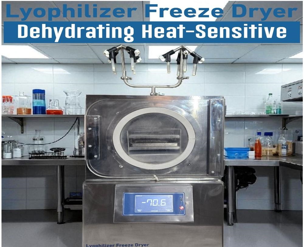 Lyophilizer Freeze Dryer - Dimension (L*w*h): 820*695*600 Millimeter (Mm)