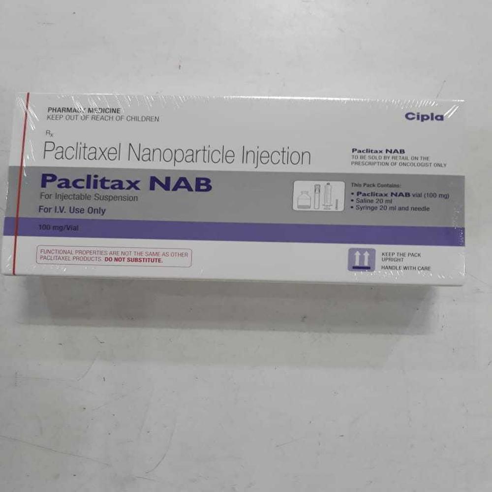 Paclitax Nab Abumin Bond Nanoparticle Paclitaxel 100Mg Injection