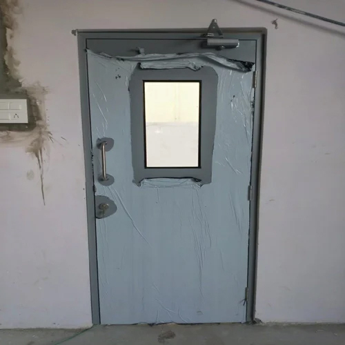 Gi Powder Coated Single Door - Application: Commercial
