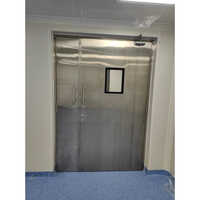 Commercial Steel Door - Color: Silver