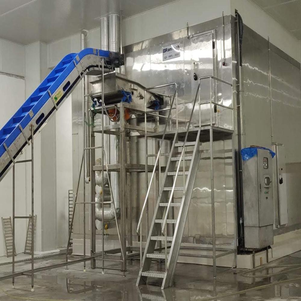 IQF फ्रीजर मशीन