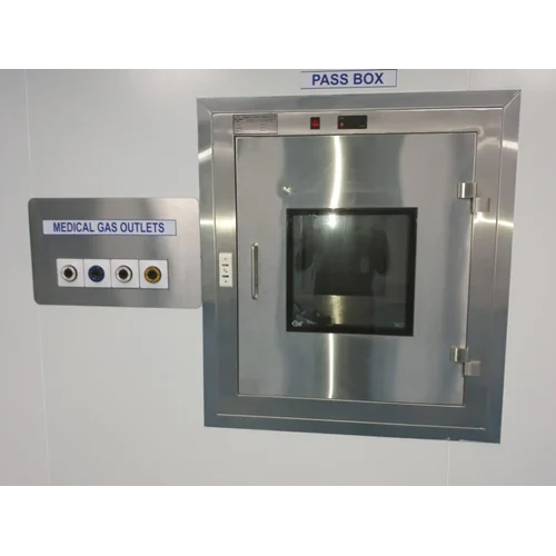 Stainless Steel Static Pass Box - Application: Hospital