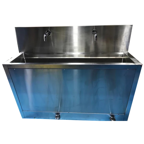 Surgical Scrub Sink Station - Color: Silver