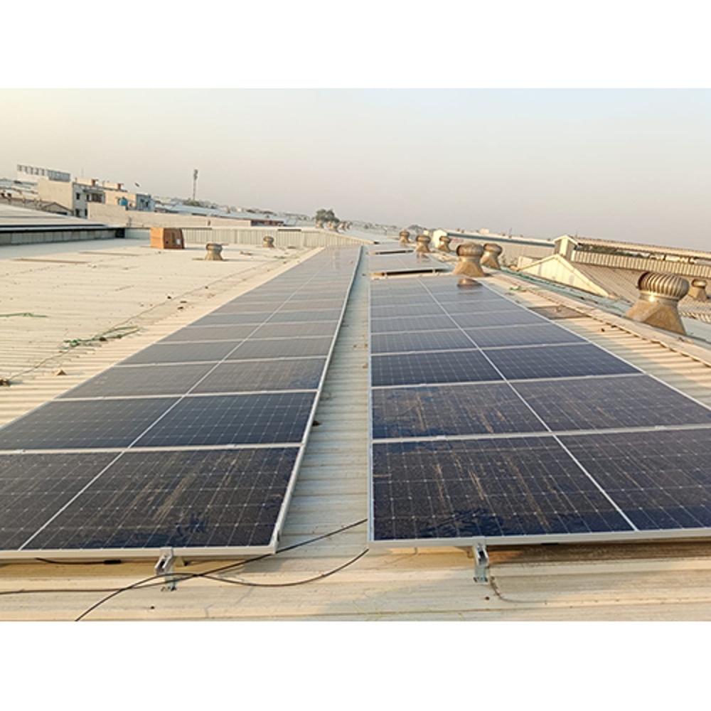Solar Sed Mounting Structure - Color: Blue