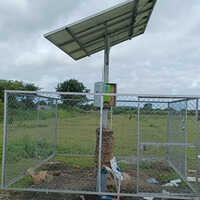 Solar Zatka Stand - Color: Silver