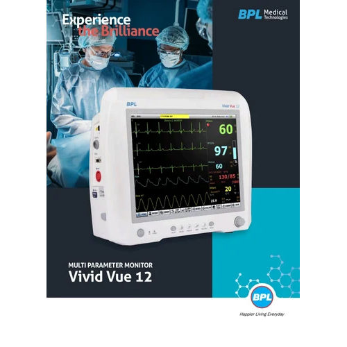 BPL Vivid Vue 12 Monitor With Nellcor Spo2