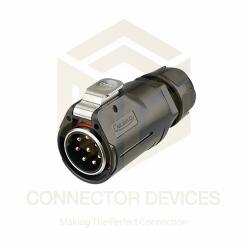 LP28 500V 15A 8Pin Male Plug IP67 Waterproof Power Connector