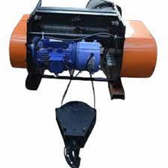 440 Trolley Electric Wire Rope Hoist , For Industri