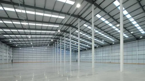 Factory Sheds Fabrication Services - Steel Material