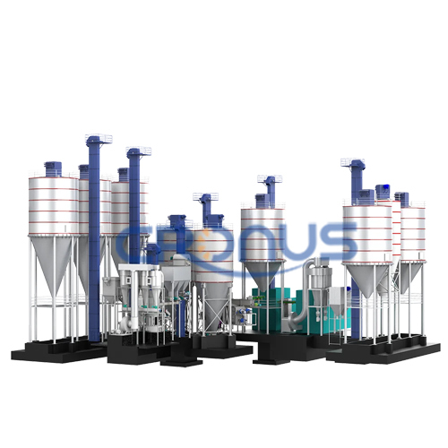 Hydrated Lime Production Line to Product Calcium Hydroxide Hydrated Lime Plant