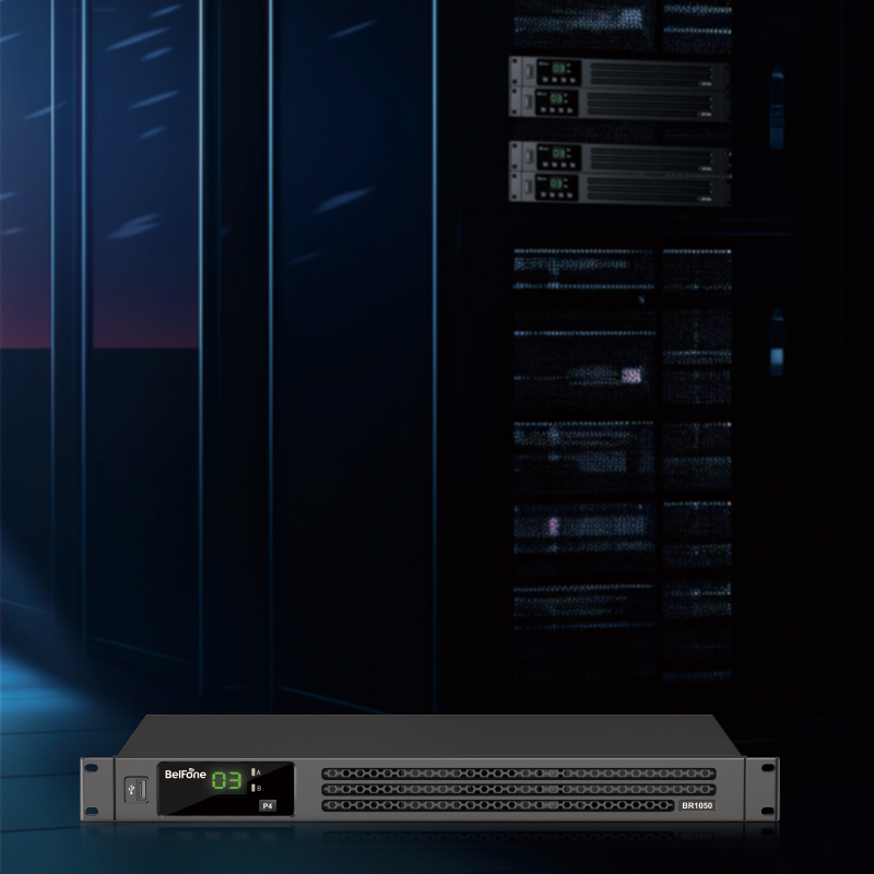 Belfone 1u Ultra-Slim 50W VHF UHF Base Station Dmr Repeater with GPS (BR1050)