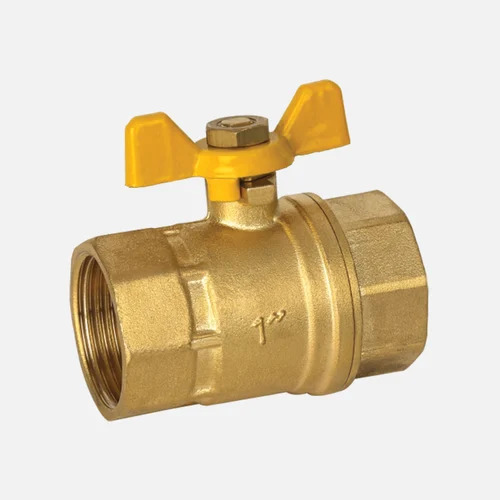 Brass Butterfly Valve - Application: Oil Gas And Water Application