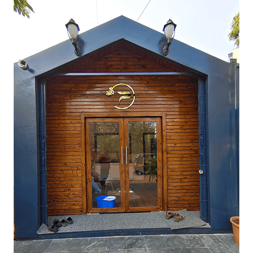 Prefabricated Portable Sales Office - Floor Material: Cement Board + Vinyl / Pvc / Wooden Flooring