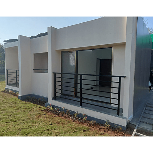 Prefabricated Portable Sample Flat - Floor Material: Cement Board + Vinyl / Pvc / Wooden Flooring