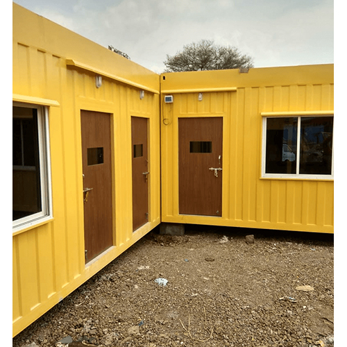 Prefabricated Portable School - Floor Material: Cement Board + Vinyl / Pvc / Wooden Flooring